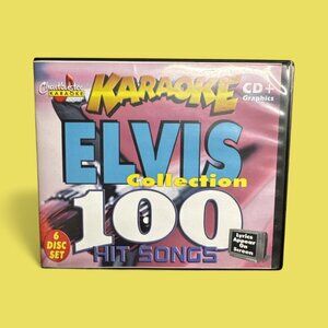 RARE Chartbuster Karaoke‎ Elvis Presley 100 Hit Song Collection - 6 Disc Set HTF